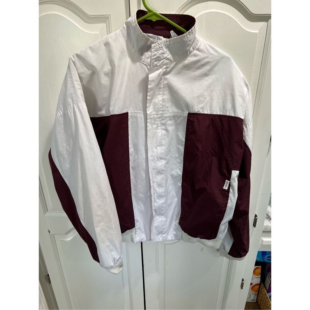 CHRISTIAN DIOR Monsieur Vintage 80s 90s Designer Zip Up Jacket Men's Size L